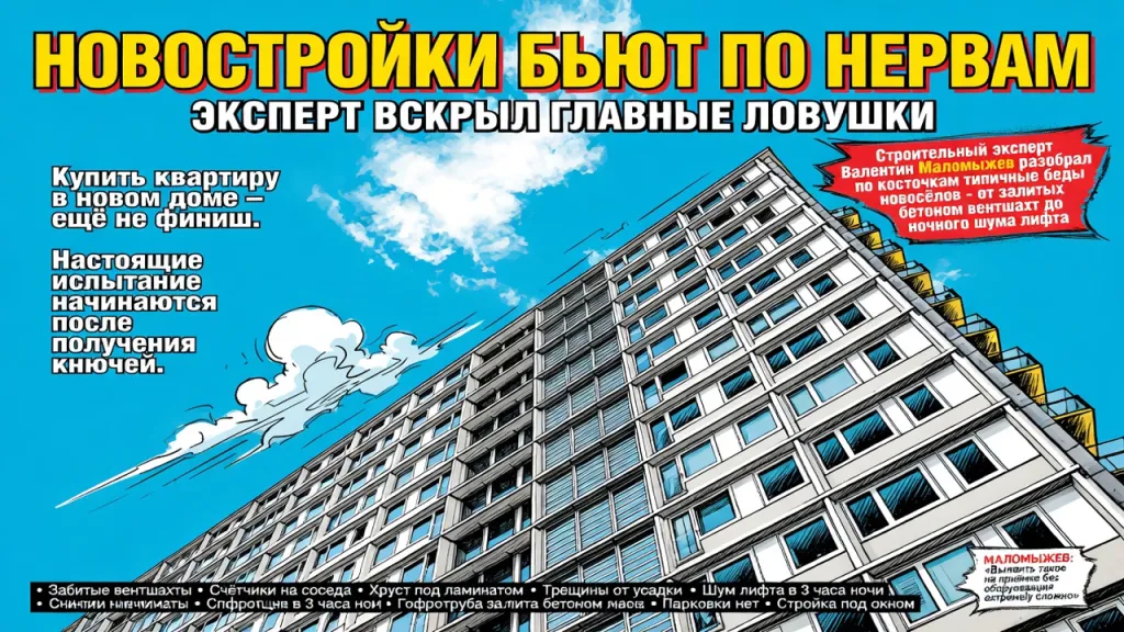 Новостройки бьют по нервам. Эксперт вскрыл главные ловушки